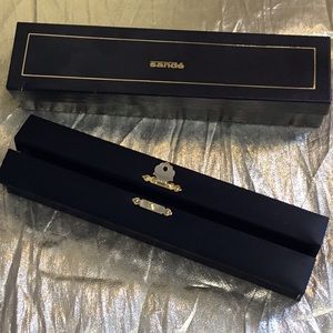 2 Vintage Sande jewelry Storage Presentation box